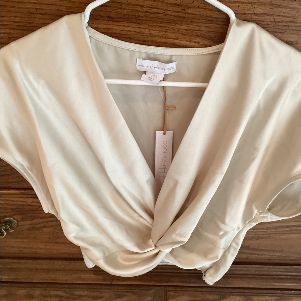 House of Harlow silk top
